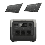 KIT - Ecoflow River 2 PRO + Painel Solar 120W (2 x 60W)