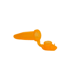  MICROTUBO TIPO EPPENDORF 0.5ML FUNDO CONICO POLIPROPILENO GRADUADO AUTOCLAVE PACOTE COM 1000 UNIDADES, SACO ZIP LOCK CORES VARIADAS 