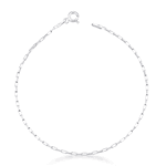 Pulseira Veneziana Aberta 2mm Prata 925