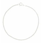 Pulseira Corrente Pipoca 1,5mm Prata 925