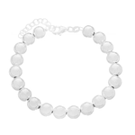 Pulseira Esferas 8mm Prata 925