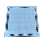  Tampão de Alumínio Casa de Maquina Piscina Lisa com Grelha 80x80cm