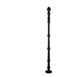Coluna Ferro Fundido N°5 Para Grade Sacada Varanda 115x50cm com Sapata 