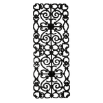 Grade de Ferro Fundido Ramada Dupla 35X93 cm