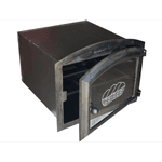 Forno abaulado frente vidro e fundo de chapa 1mm