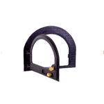 Porta de Forno de Pizza Tijolinho com Tampa de Vidro