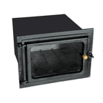 Forno de Ferro Fundido Grande Frente de Vidro 50 X 47 X 33 cm