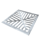 Ralo de Aluminio Fundido 25X25 cm 