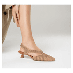 SLINGBACK PARIS TRAMADA BEGE