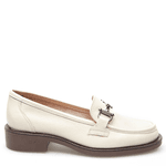 MOCASSIM GENOVA COURO OFF WHITE