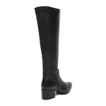 BOTA CONFORT CANO ALTO PRETO