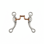 Freio Billy Allen Alumínio Sport Equine Bocal de Ferro com Banho Cobre 4641