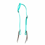 Cabeçada 01 Orelha de Silicone Boots Horse Verde Água 7536