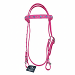 Cabeçada de Silicone Boots Horse Pink C/ Afogador 7675