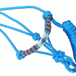 Cabresto Corda Miçanga Com Guia - turqueza Mreis 8767