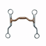 Freio Billy Allen Inox Sport Equine Bocal de Ferro com Banho Cobre 8860