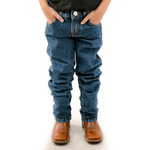 Calça Jeans Infantil Masculina Gold Kids Azul Escura King Farm 6306