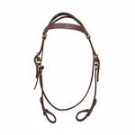  Cabeçada Testeira de Couro com Afogador Sport Equine 8825