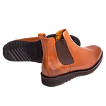 Bota Chelsea Masculina Levanzzo Vintage Whisky