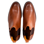 Bota Chelsea Masculina Levanzzo Vintage Whisky