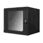Rack 12U Suspenso P.G. Preto com Porta 670mm – Ideal para Servidores | Max Eletronn 