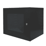 Rack 12U Suspenso P.G. Preto com Porta 670mm – Ideal para Servidores | Max Eletronn 