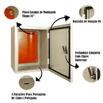 Quadro de Distribuição Elétrico - Quadro Comando - 40x30x25cm (400x300x250mm) 