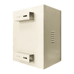 Quadro de Distribuição Elétrico - Quadro Comando - 50x40x30cm (500x400x300mm) Com Veneziana