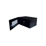 Rack 8U Suspenso P.G. Preto com Porta 470mm – Ideal para Servidores | Max Eletronn
