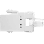 CONECTOR RJ-45 FEMEA CAT.6A Branco