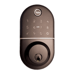 FECHADURA BIOMETRICA DIGITAL COMPACT YALE ROLETE - PRETA