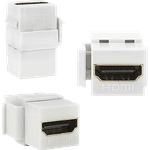 Keystone / Emenda HDMI Branca