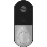 Fechadura Biometrica Digital Wifi - YALE LIA Com HUB - PRETA COM INOX