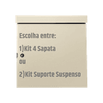 Rack Outdoor 10U x 56cm (560mm) FLEX – Suspenso ou Piso com Sapata IP55 C