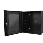 Rack 16U Piso P.G. Preto com Porta 570mm – Ideal para Servidores | Max Eletron