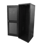 Rack 36U Piso P.G. Preto com Porta 670mm – Ideal para Servidores | Max Eletron