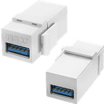 Keystone / Emenda USB 3.0 Branca