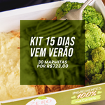 Kit Vem verão 15 dias (30 pratos)