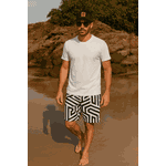 Short Masculino Forthem Geometric 19