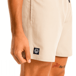Short Masculino Forthem Tactel Básico Bege Capuccino