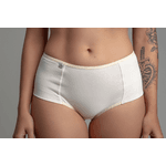 Tanga Cós Alto Algodão 0029 - MARFIM
