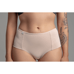 Tanga Cós Alto Microfibra 0829 - NUDE