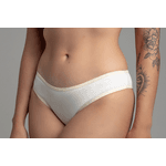 Calcinha Algodão Tradicional 0033 - MARFIM