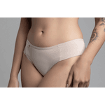 Calcinha Microfibra Lateral Tecido Duplo 0989 - NUDE