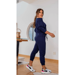 CONJUNTO SARAH AZUL MARINHO