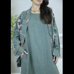 VESTIDO ANA COM CASAQUETO ANA MILITAR