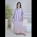VESTIDO YARA COM CASAQUETO YARA ROSA BEBÊ