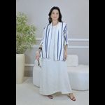 VESTIDO YARA COM CASAQUETO YARA OFF WHITE