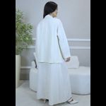 VESTIDO NELLY COM CARDIGAN NELLY OFF WHITE