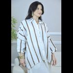 CAMISA MATILDE MARROM